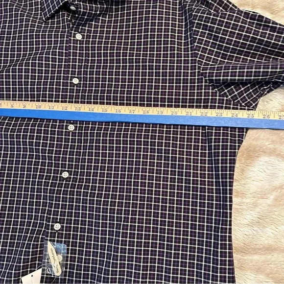 Polo Ralph Lauren Curham Classic Fit Long Sleeve Button Up Shirt Purple Plaid L( - Picture 9 of 10